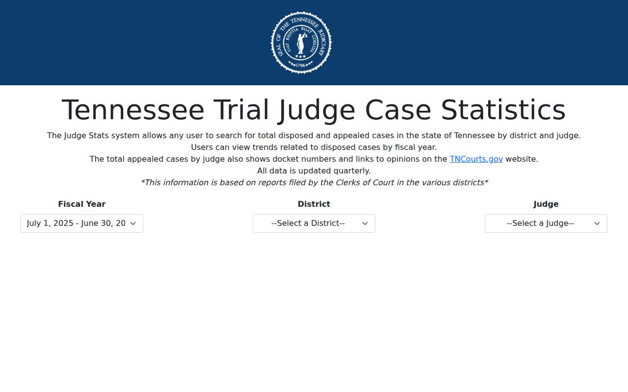 Grainger County court records Tennessee Judge Stats search
